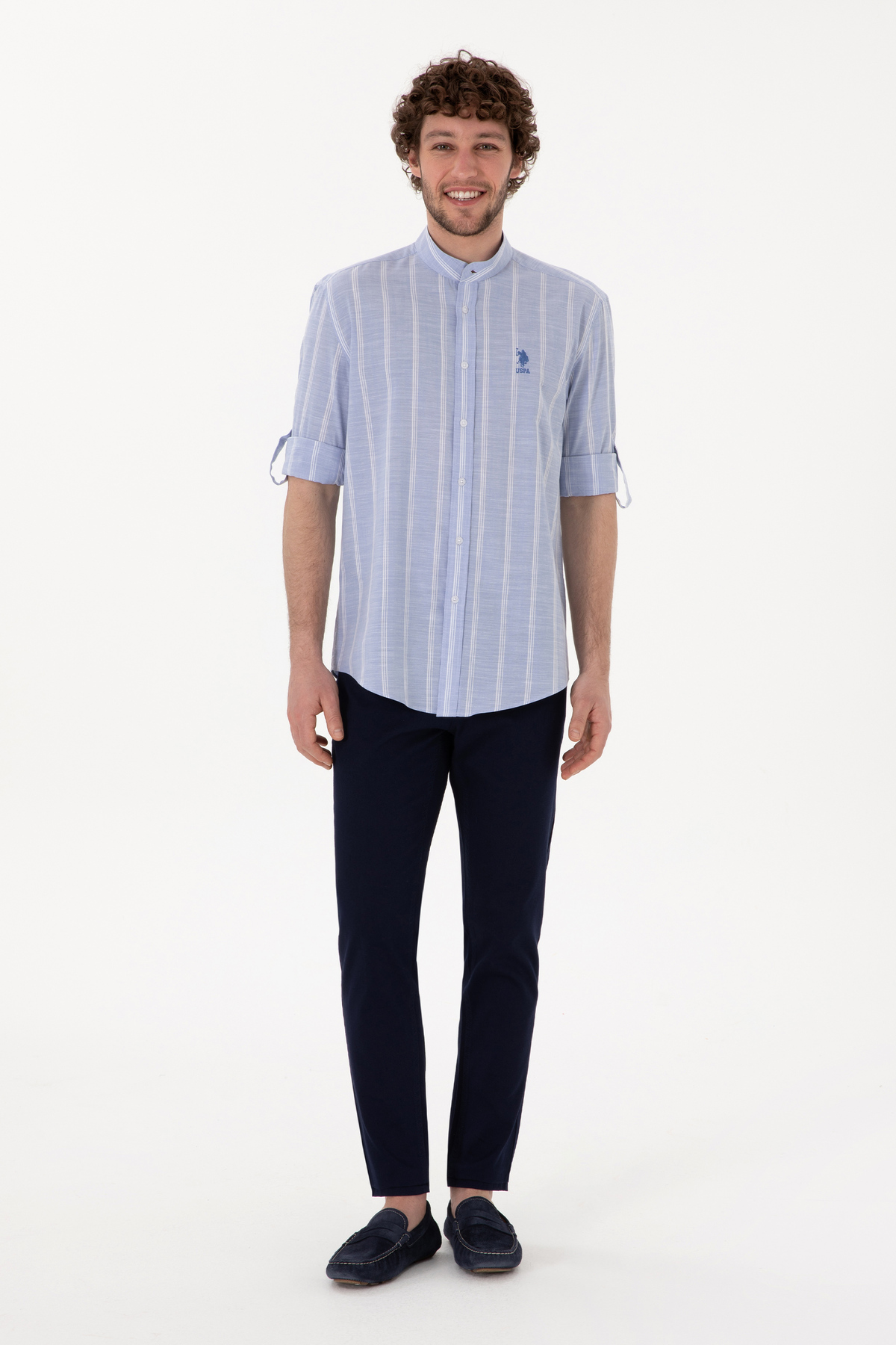 پیراهن مردانه یقه دیپلمات U.S. Polo Assn. — 4