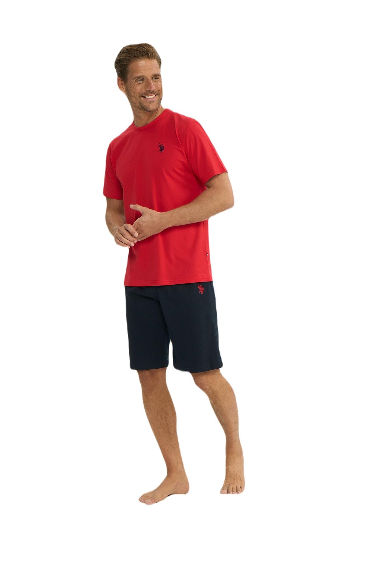 ست شورت مردانه یقه گرد U.S. Polo Assn.