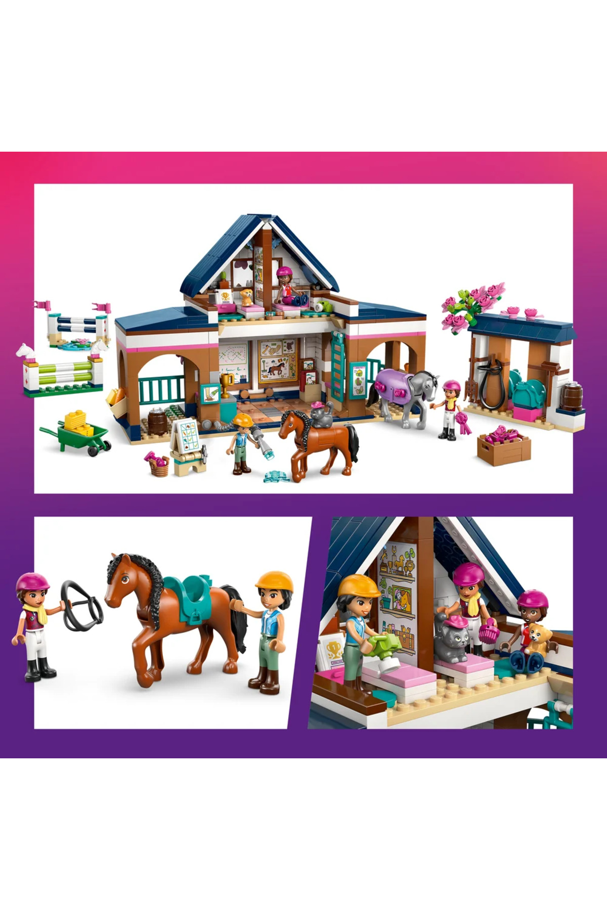 ست ساخت اسبداری و آکادمی سوارکاری LEGO Friends 42688 برای ۷ سال به بالا، ۷۳۵ قطعه — 7