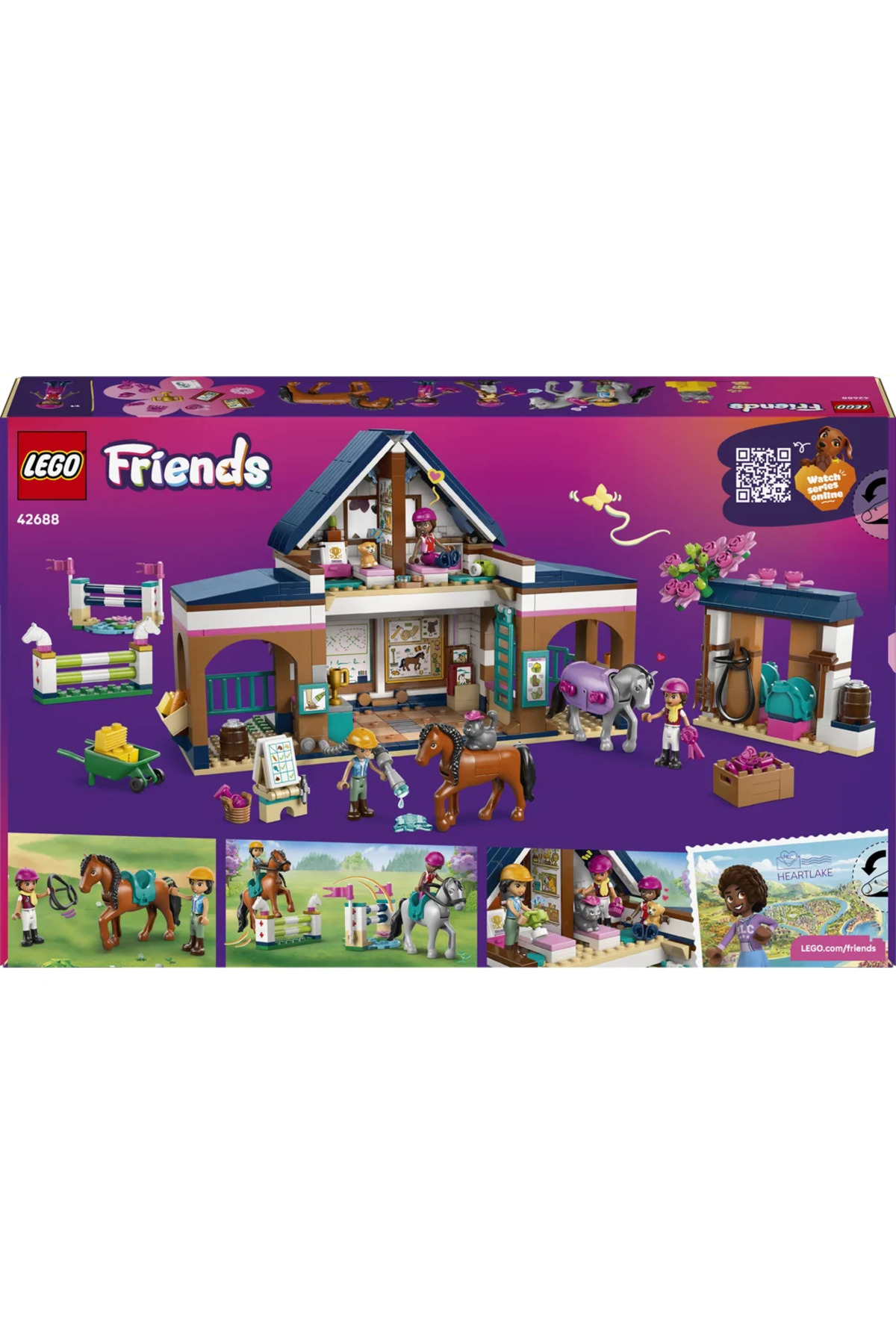 ست ساخت اسبداری و آکادمی سوارکاری LEGO Friends 42688 برای ۷ سال به بالا، ۷۳۵ قطعه — 4
