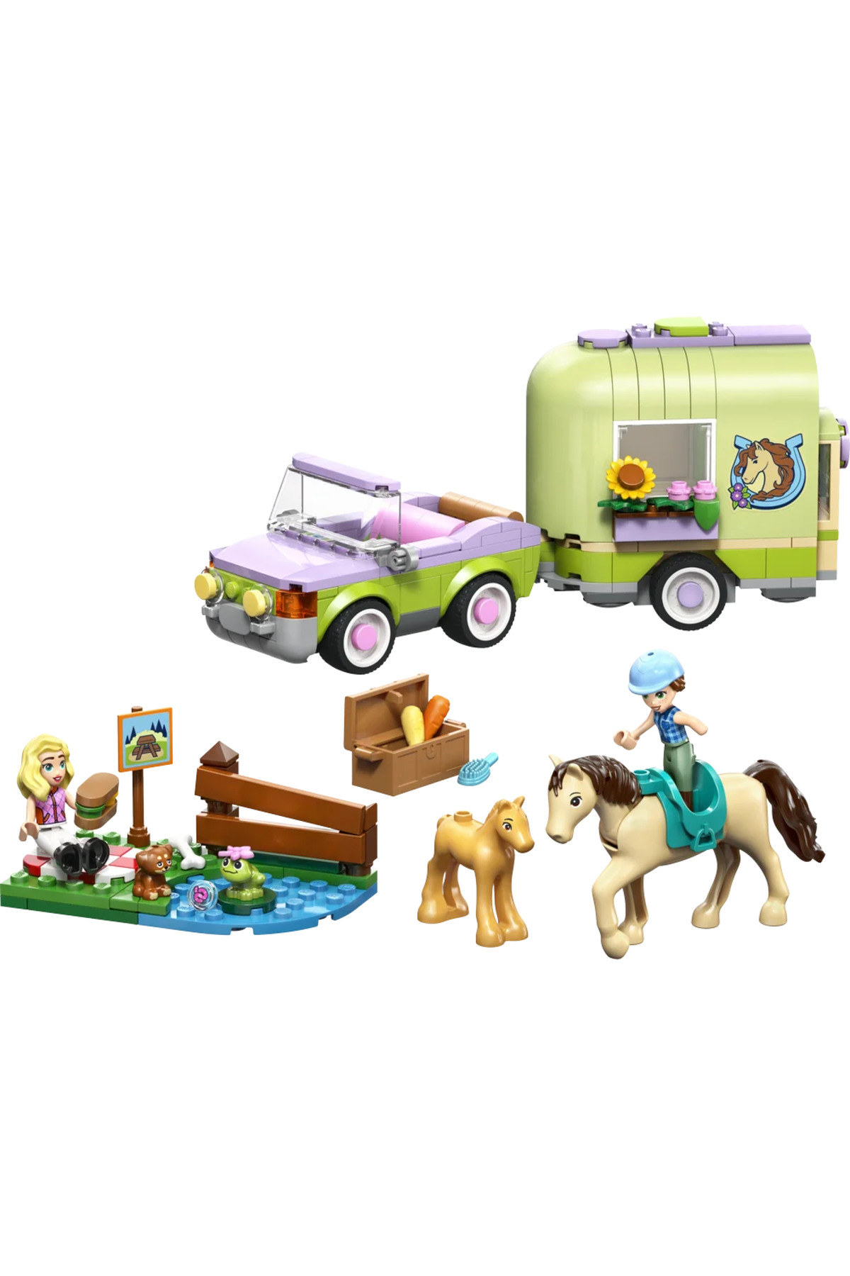 ® ست ساخت اسب و تریلر کرهاسب LEGO Friends42695، مناسب کودکان۷ سال به بالا،۲۷۹ قطعه — 2