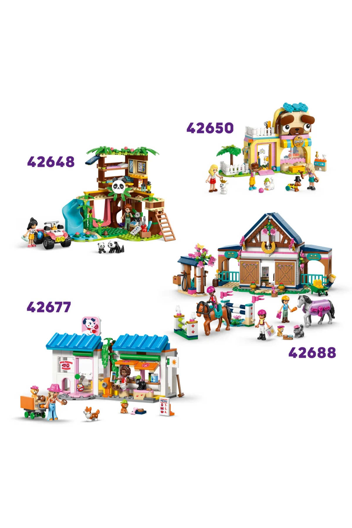 ® ست ساخت اسب و تریلر کرهاسب LEGO Friends42695، مناسب کودکان۷ سال به بالا،۲۷۹ قطعه — 10