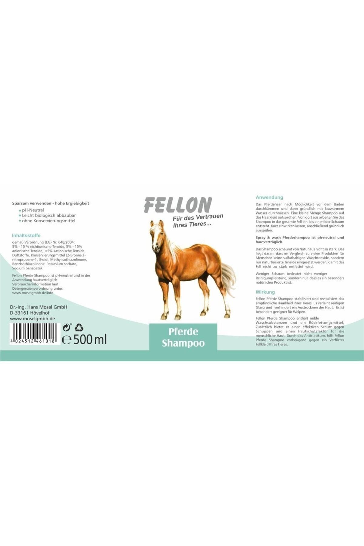 شامپو اسب Fellon ظرفیت ۵۰۰ میلیلیتر با نازل اسپری — 2