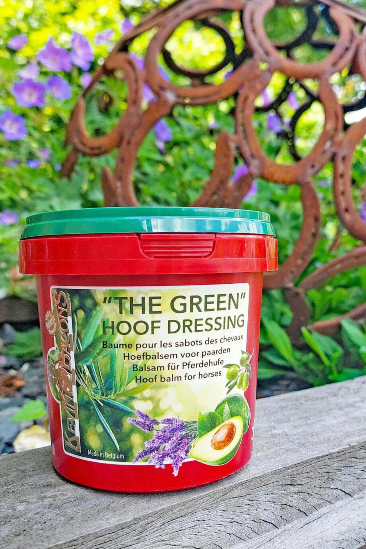 بالم گیاهی مراقبت از سم اسب کوین بیکنز مدل The Green Hoof Dressing حجم ۵۰۰ میلی‌لیتر — 4