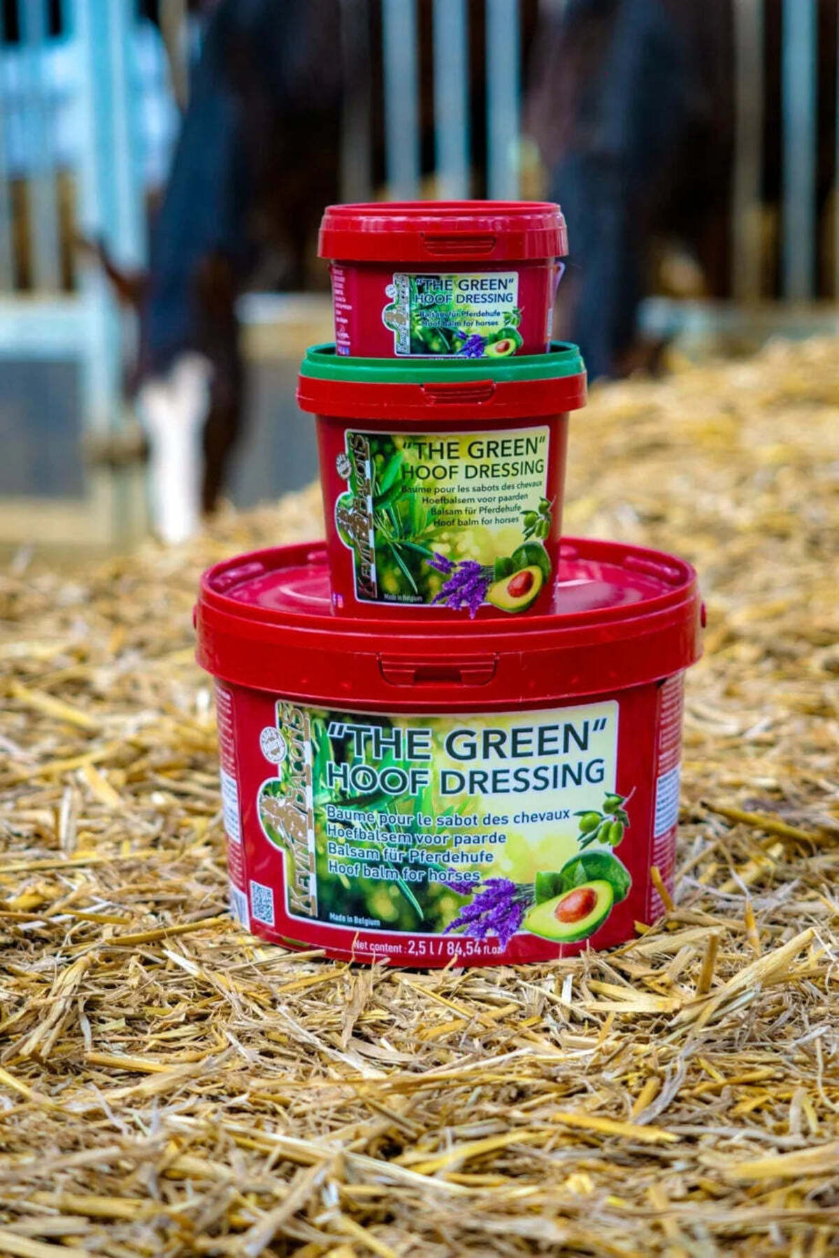 بالم گیاهی مراقبت از سم اسب کوین بیکنز مدل The Green Hoof Dressing حجم ۵۰۰ میلی‌لیتر — 3