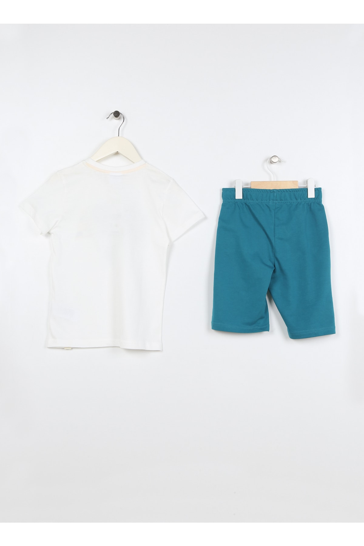 ست پیژامه پسرانه بچگانه طرح‌دار U.S. Polo Assn. مدل Us1342 — 2