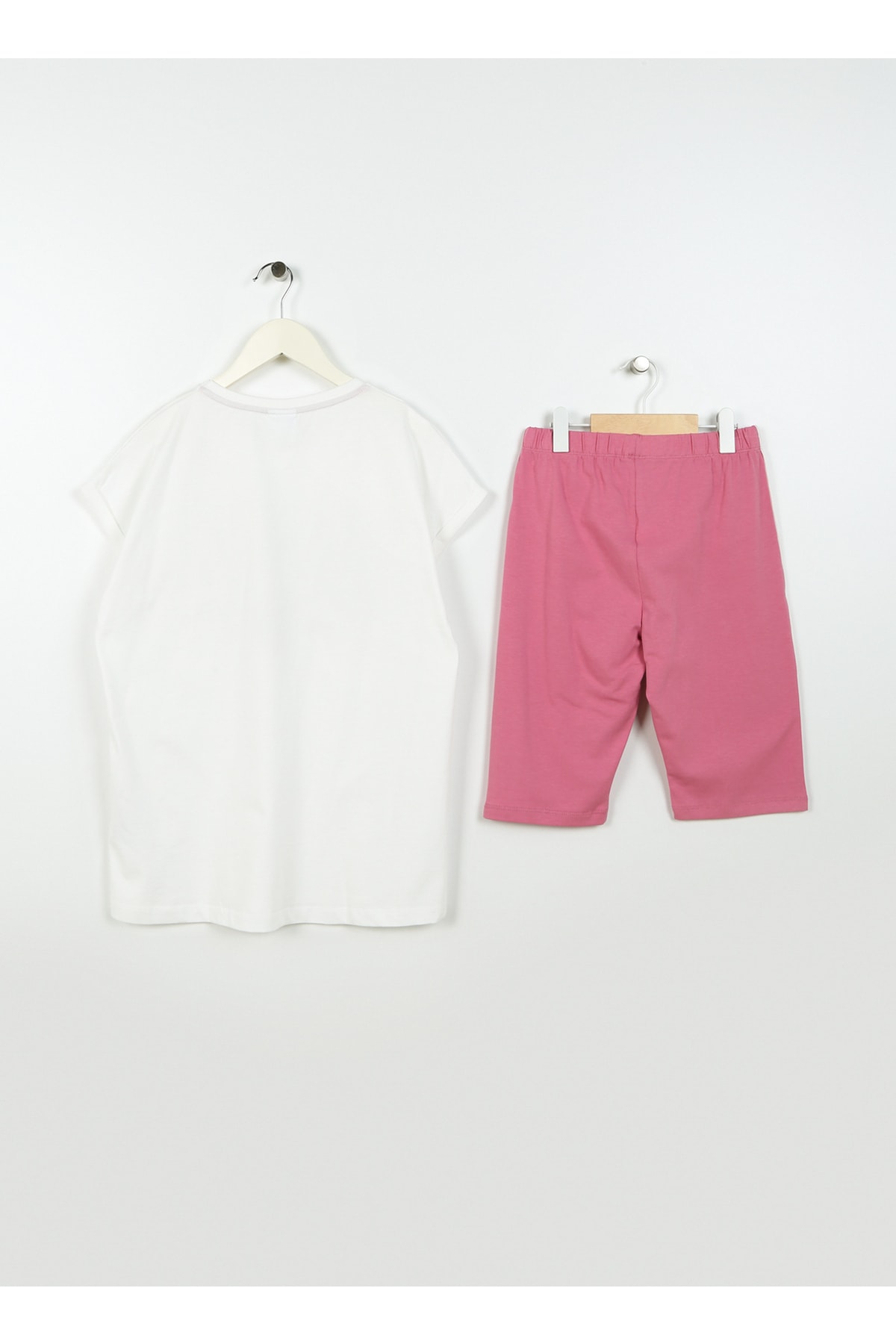 ست پیژامه دخترانه چاپی U.S. Polo Assn. مدل Us1429 — 2