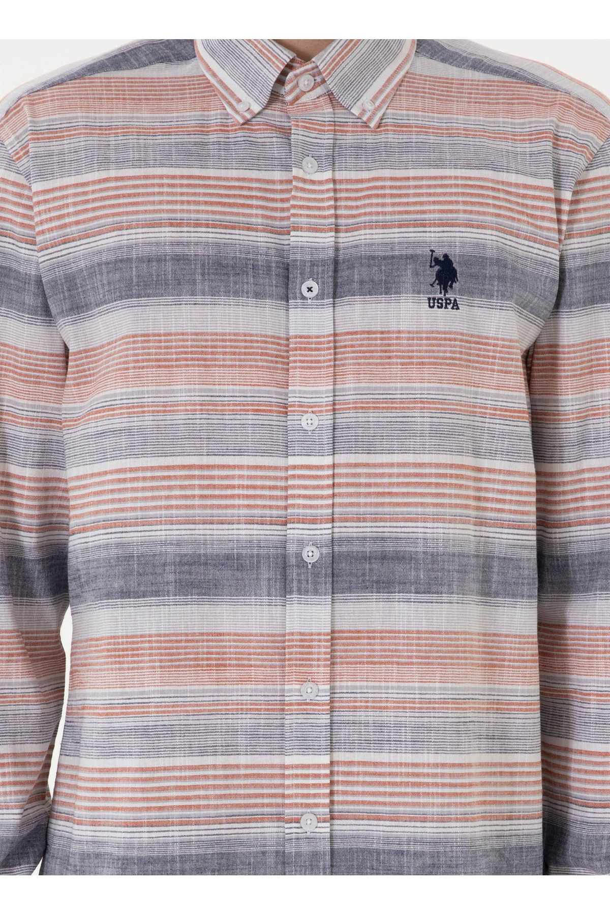 پیراهن مردانه یقهدار U.S. Polo Assn. مدل GATUM — 6