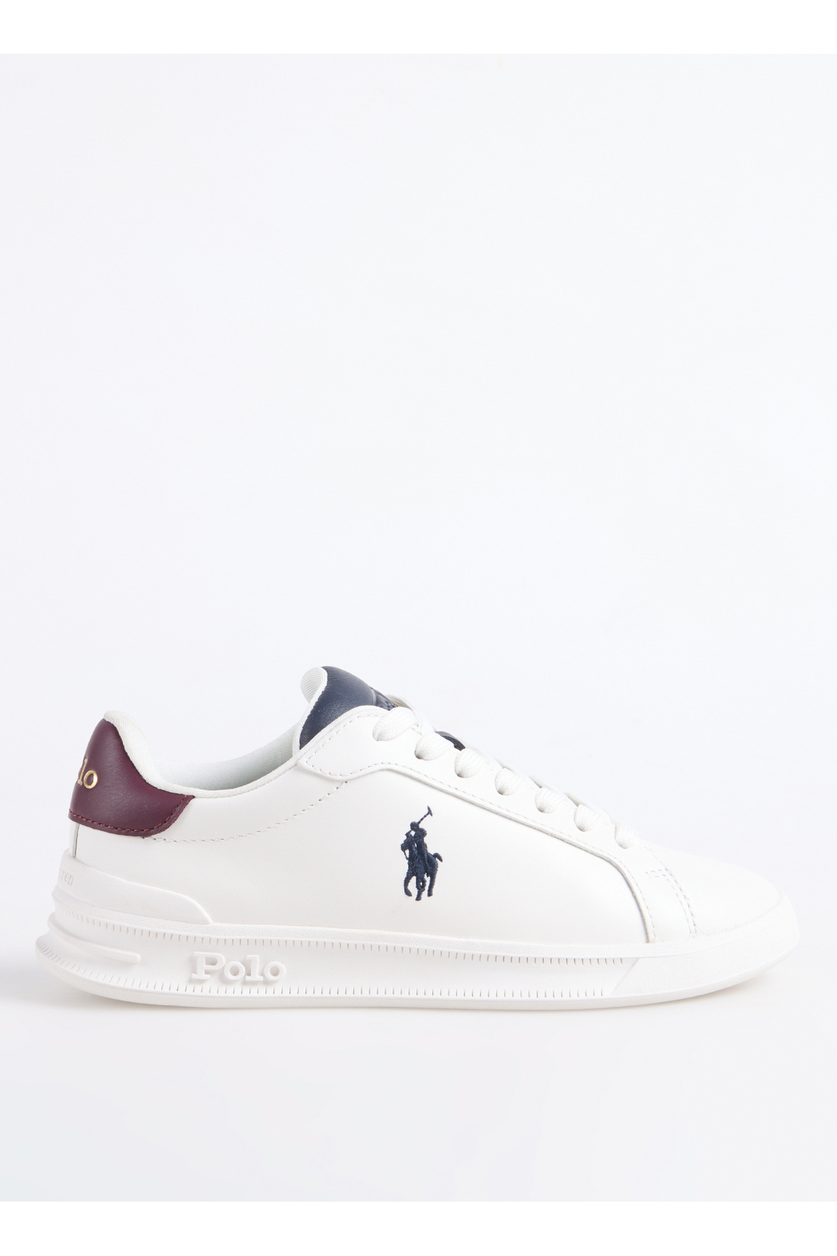 کتانی زنانه چرمی پولو رالف لورن مدل HRT CRT II