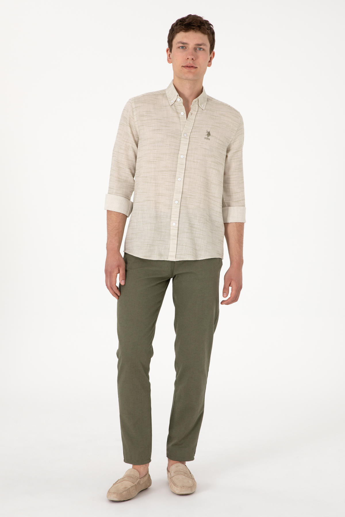 شلوار کانواس مردانه U.S. Polo Assn. مدل 50300997-VR111 — 3