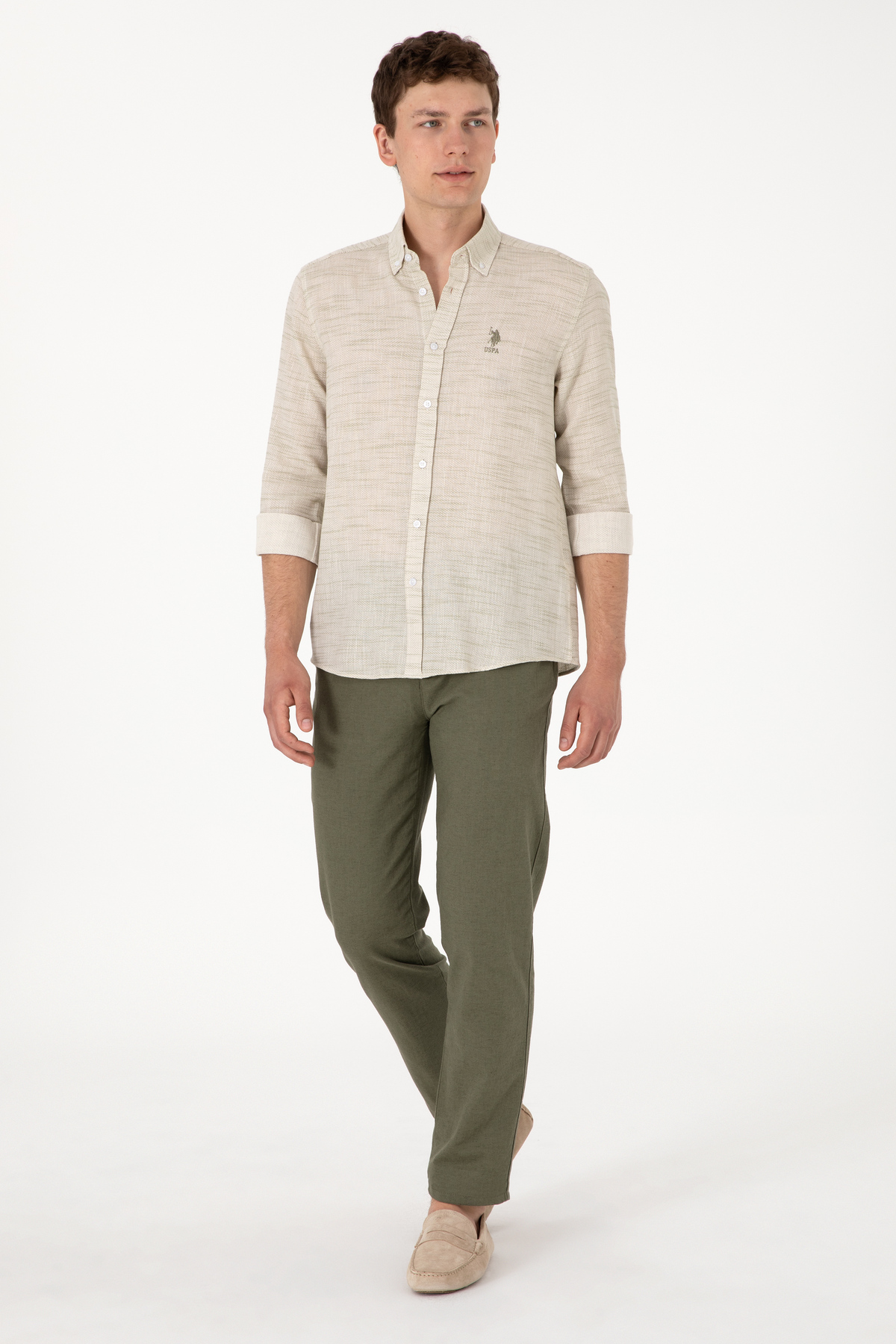 شلوار کانواس مردانه U.S. Polo Assn. مدل 50300997-VR111 — 1