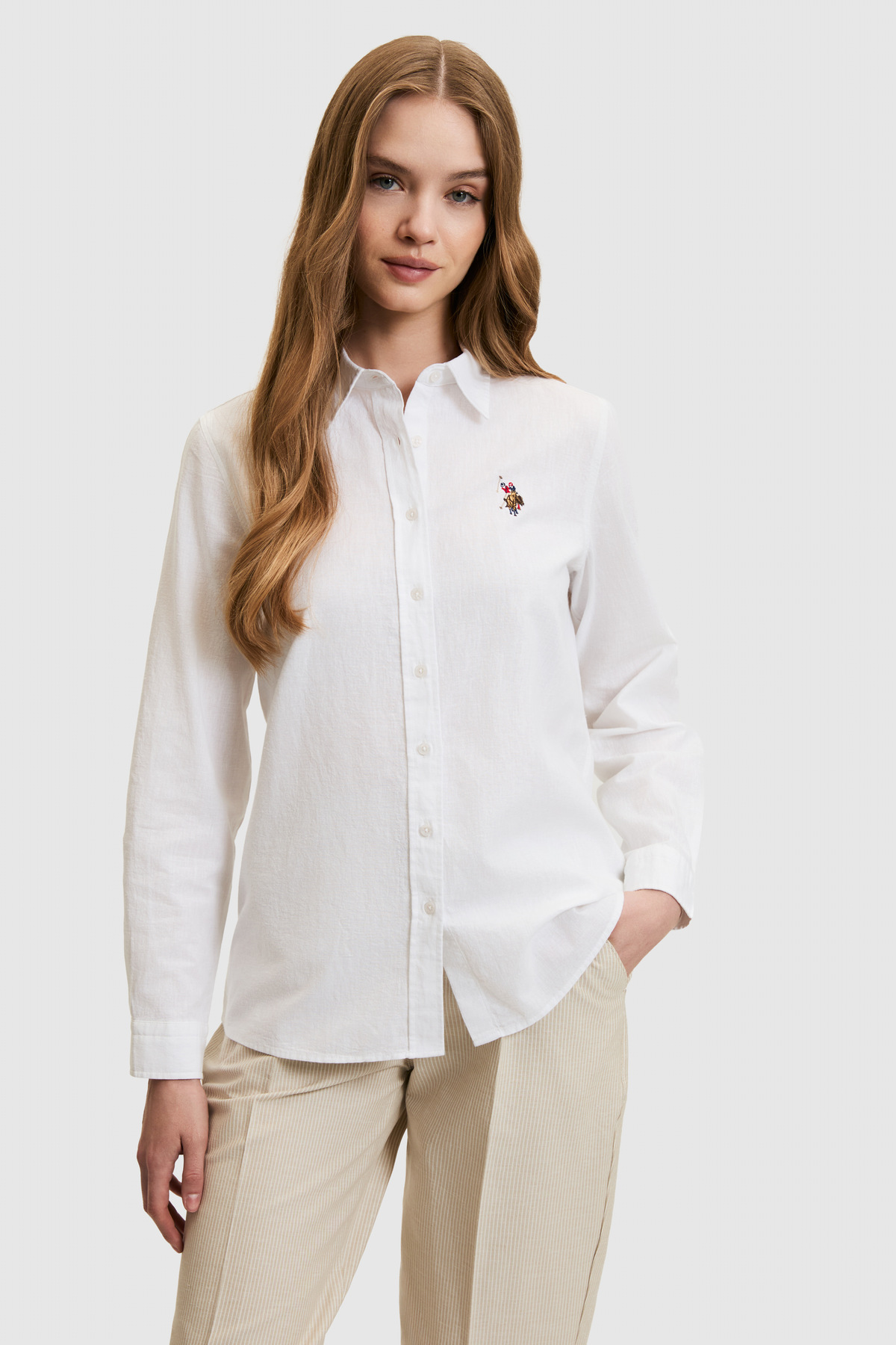 پیراهن زنانه آستین بلند U.S. Polo Assn. مدل 50320204-VR013 — 3