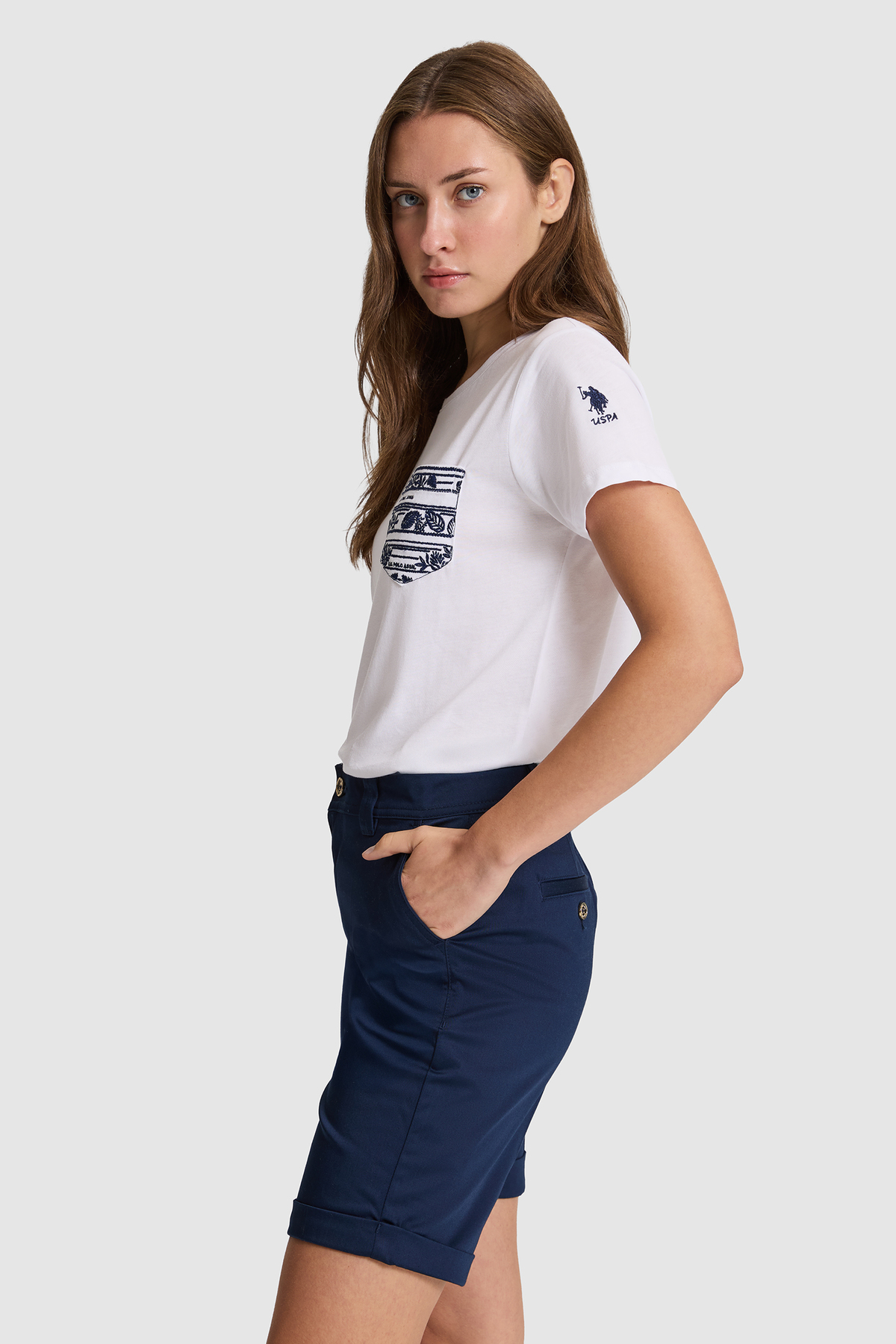 تیشرت زنانه U.S. Polo Assn. مدل 50323540 — 3