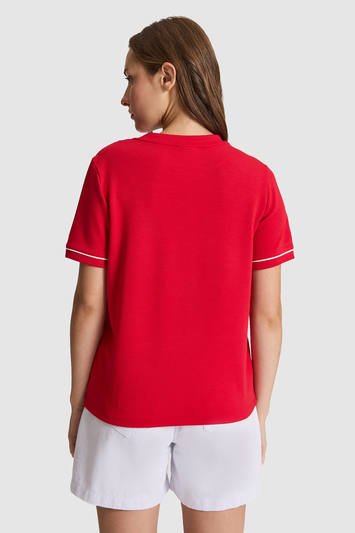تی‌شرت زنانه یقه‌گرد U.S. Polo Assn. مدل 50323552-VR030 — 5