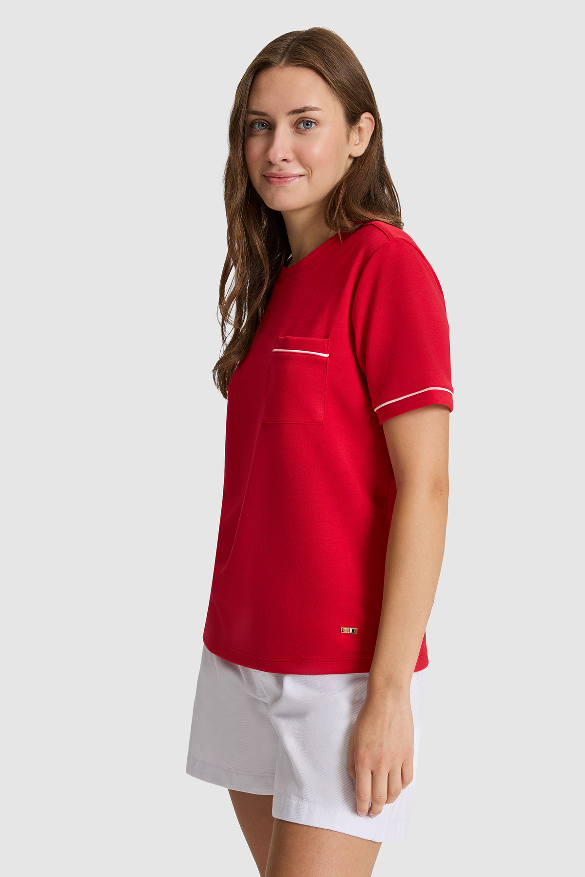 تی‌شرت زنانه یقه‌گرد U.S. Polo Assn. مدل 50323552-VR030 — 3