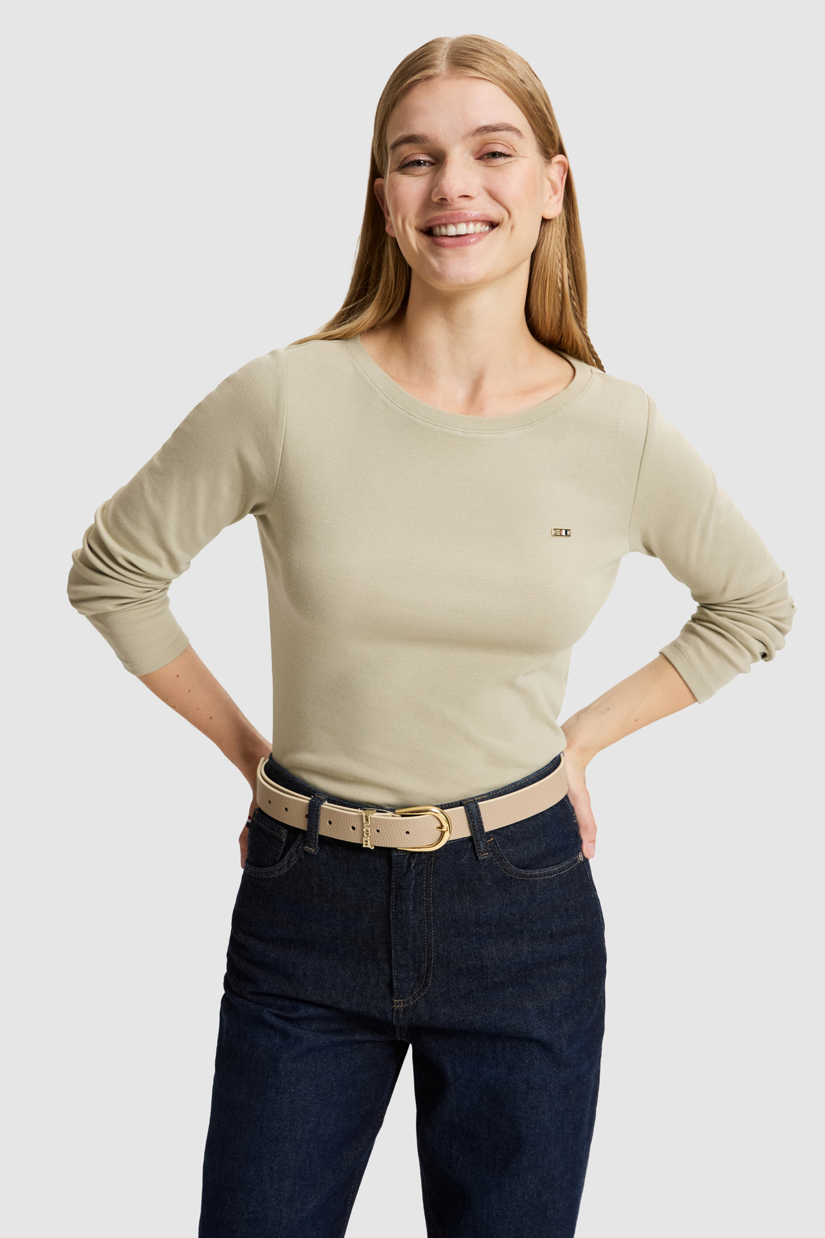 تیشرت آستینبلند زنانه U.S. Polo Assn. مدل 50333801-VR183