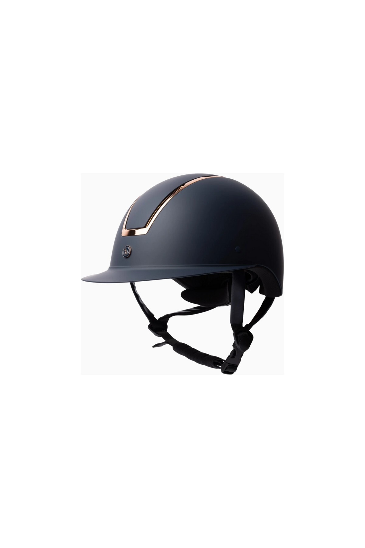 کلاه ایمنی سوارکاری Horze Atmos Metallic II سرمه‌ای