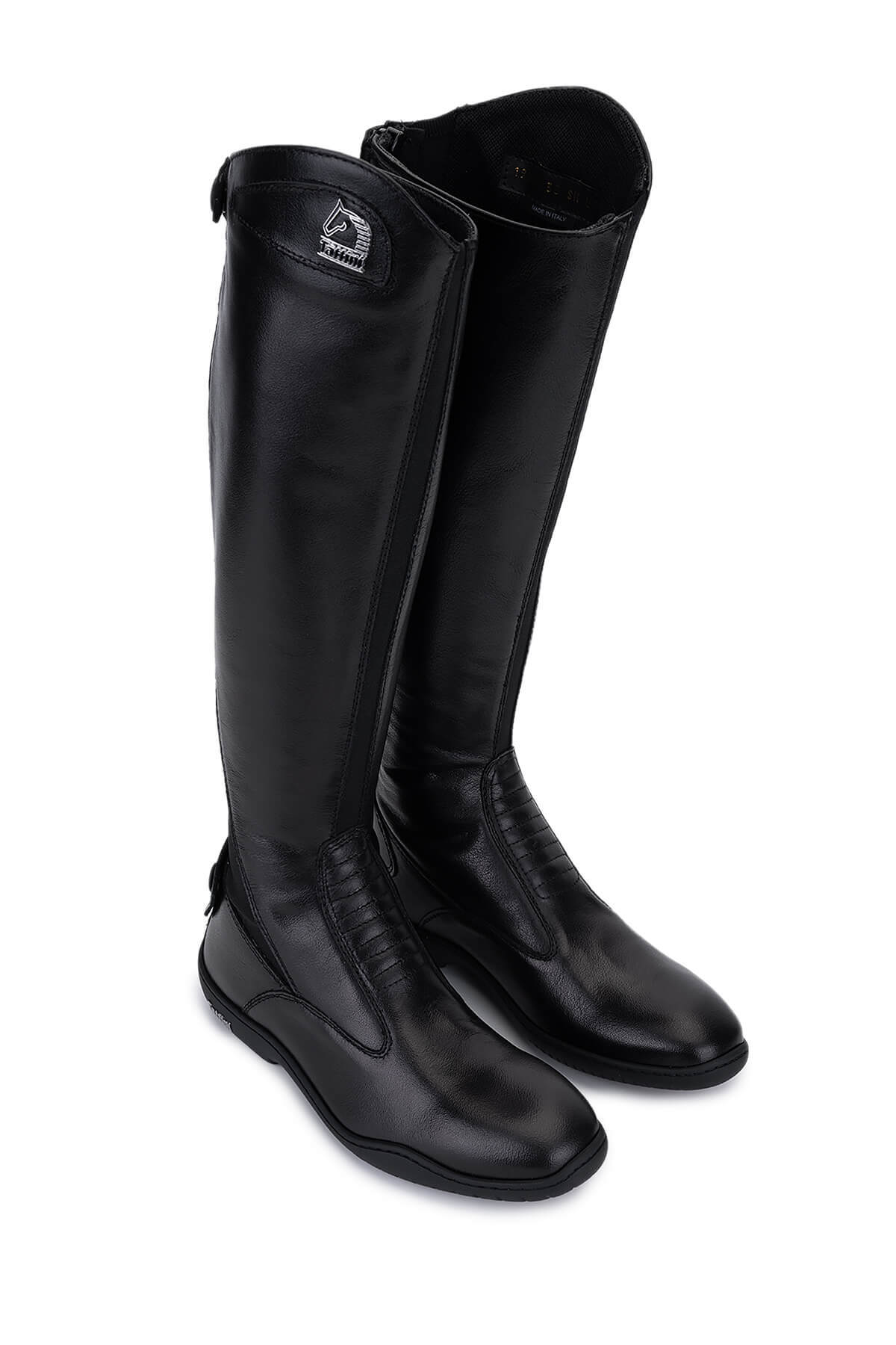 چکمه سوارکاری چرمی یونیسکس TATTINI مدل 990 SEGUGIO مشکی — 2