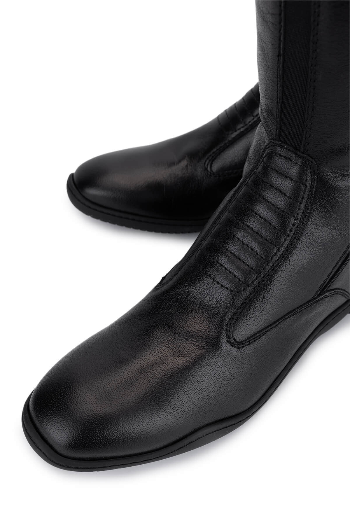 چکمه سوارکاری چرمی یونیسکس TATTINI مدل 990 SEGUGIO مشکی — 3
