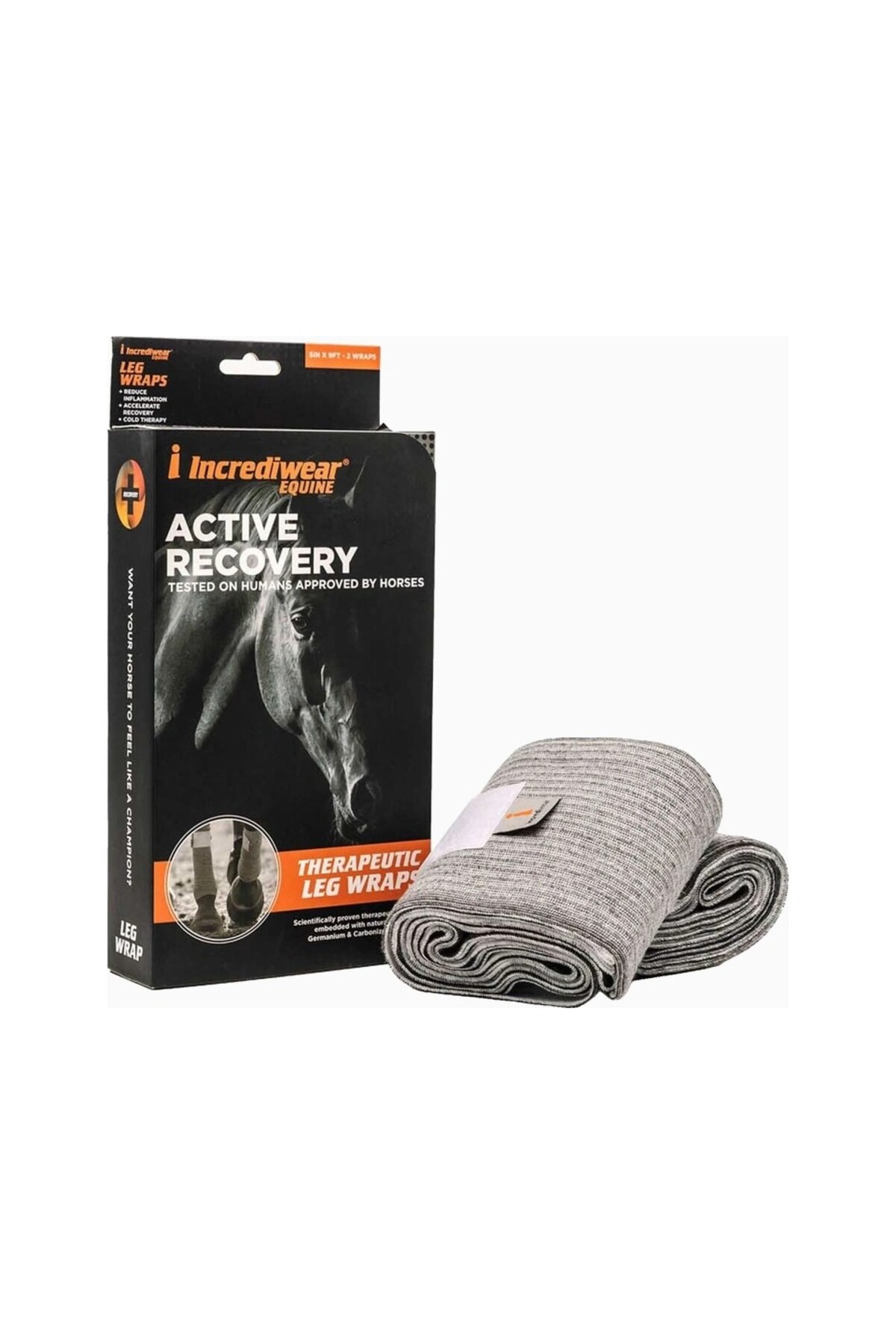بانداژ اسب INCREDIWEAR؛ مدل حمایت از گردش خون
