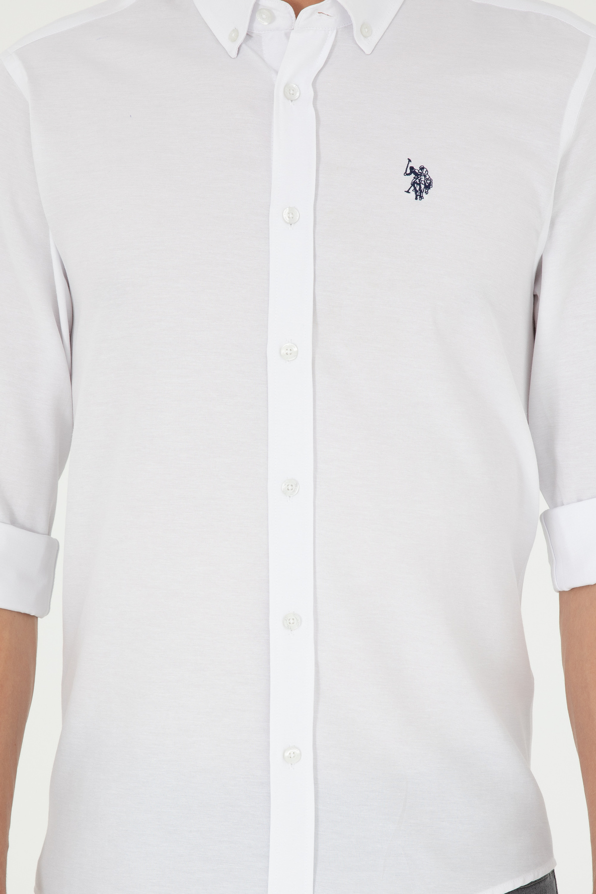 پیراهن پایه مردانه آستین بلند U.S. Polo Assn. — 6