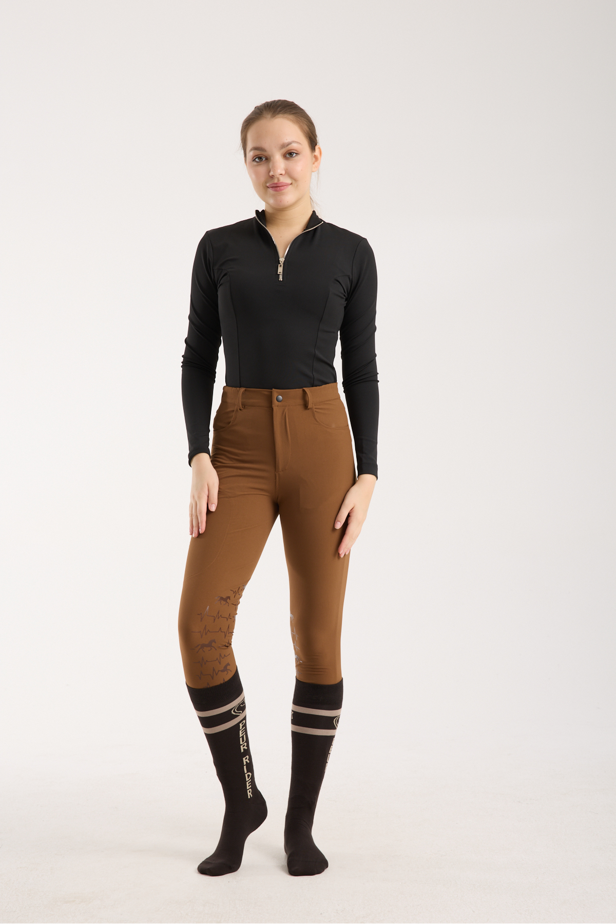 شلوار سوارکاری زنانه PEUR RIDER مدل Active ریتم — 2