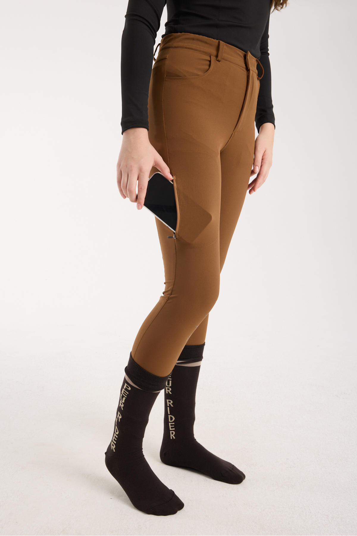 شلوار سوارکاری زنانه PEUR RIDER مدل Active ریتم — 4