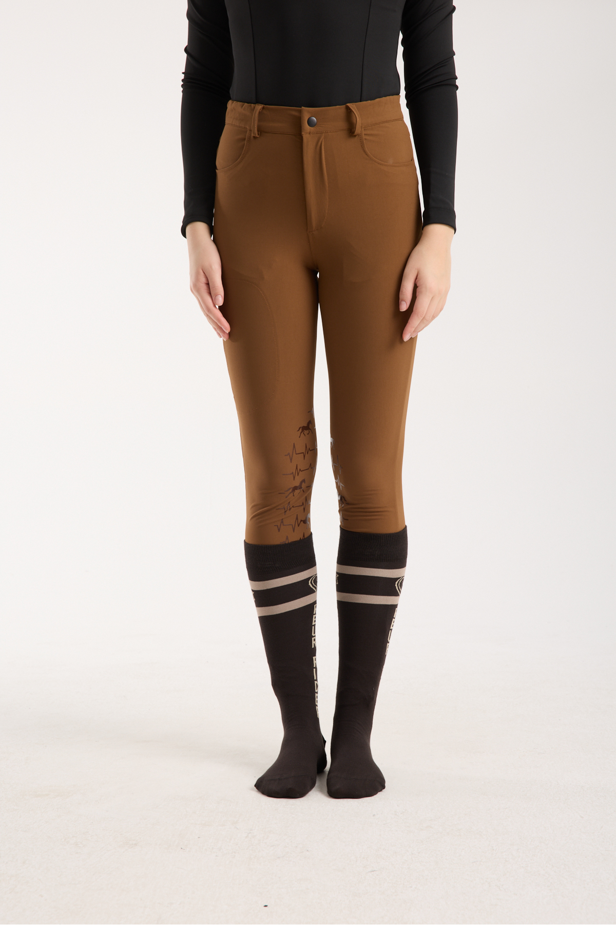 شلوار سوارکاری زنانه PEUR RIDER مدل Active ریتم — 5