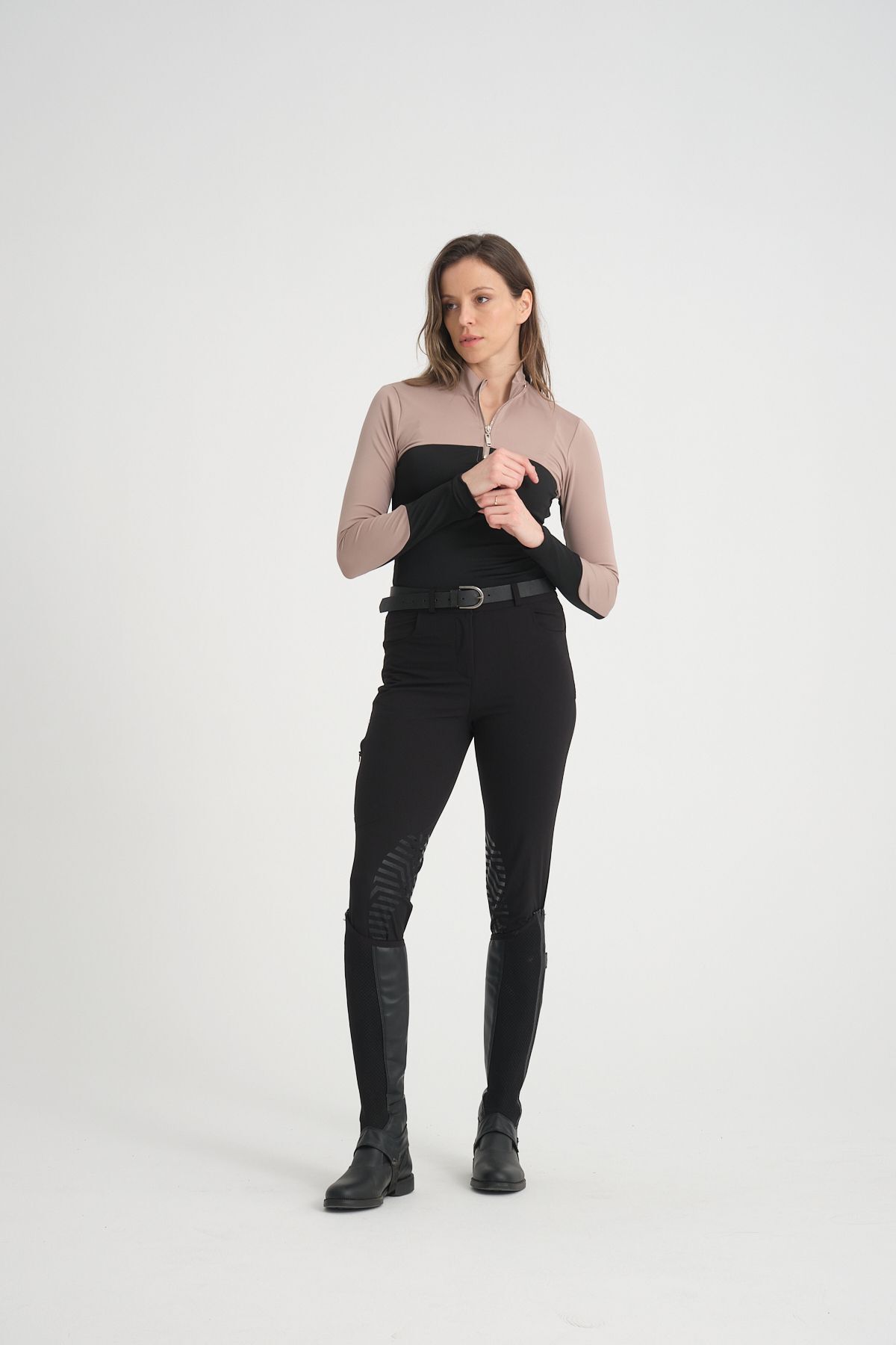 تیشرت آستینبلند سوارکاری زنانه PEUR RIDER SHOP