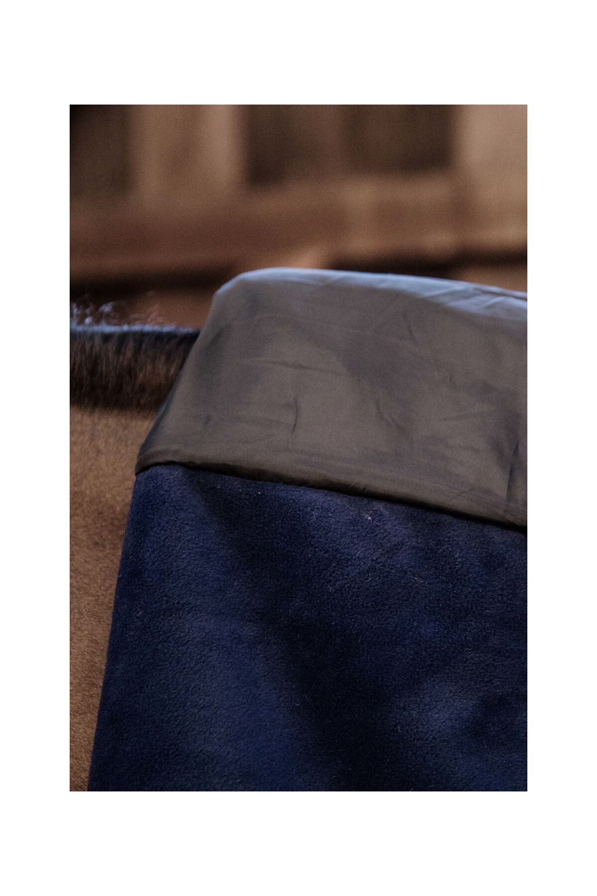 گردن‌پوش تنفس‌پذیر اسب مدل Heavy Fleece — 4