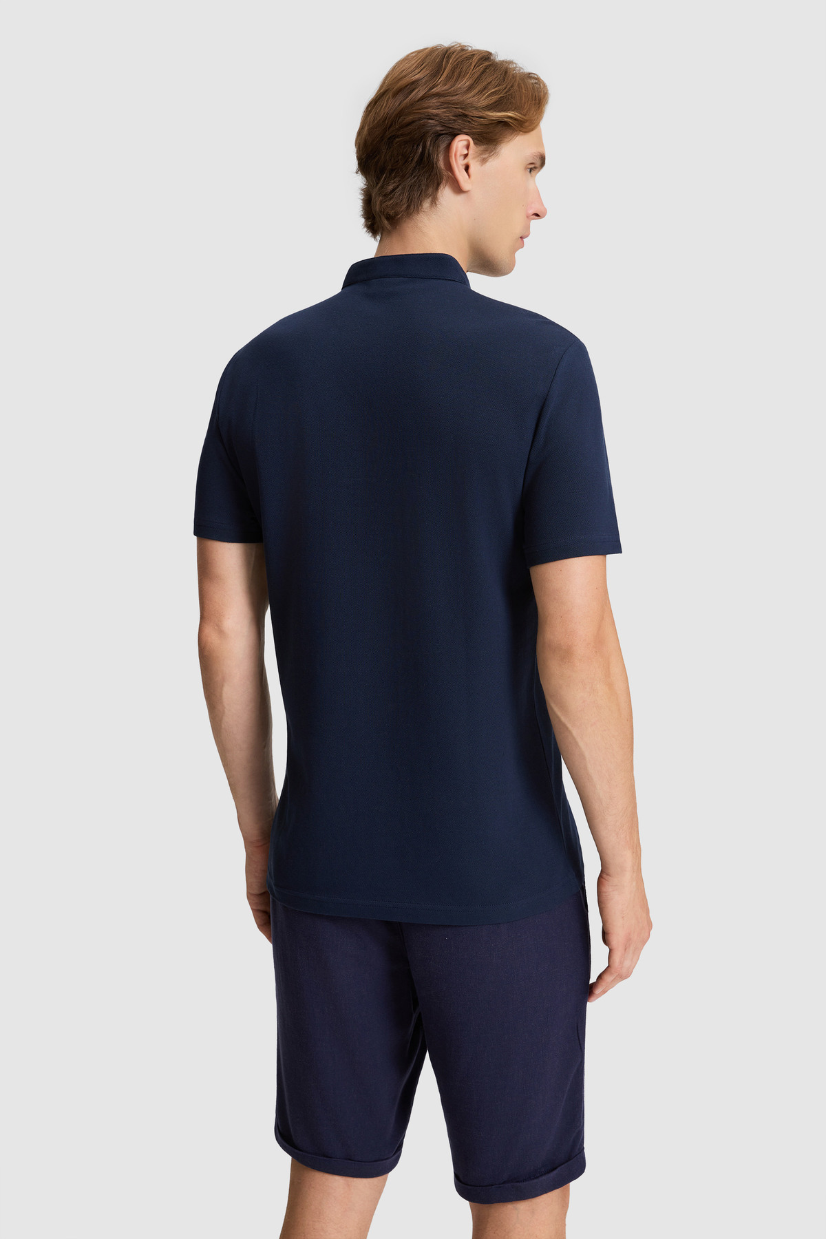 تیشرت مردانه یقه ایستاده ساده U.S. Polo Assn. مدل 50326980-VR033 — 5