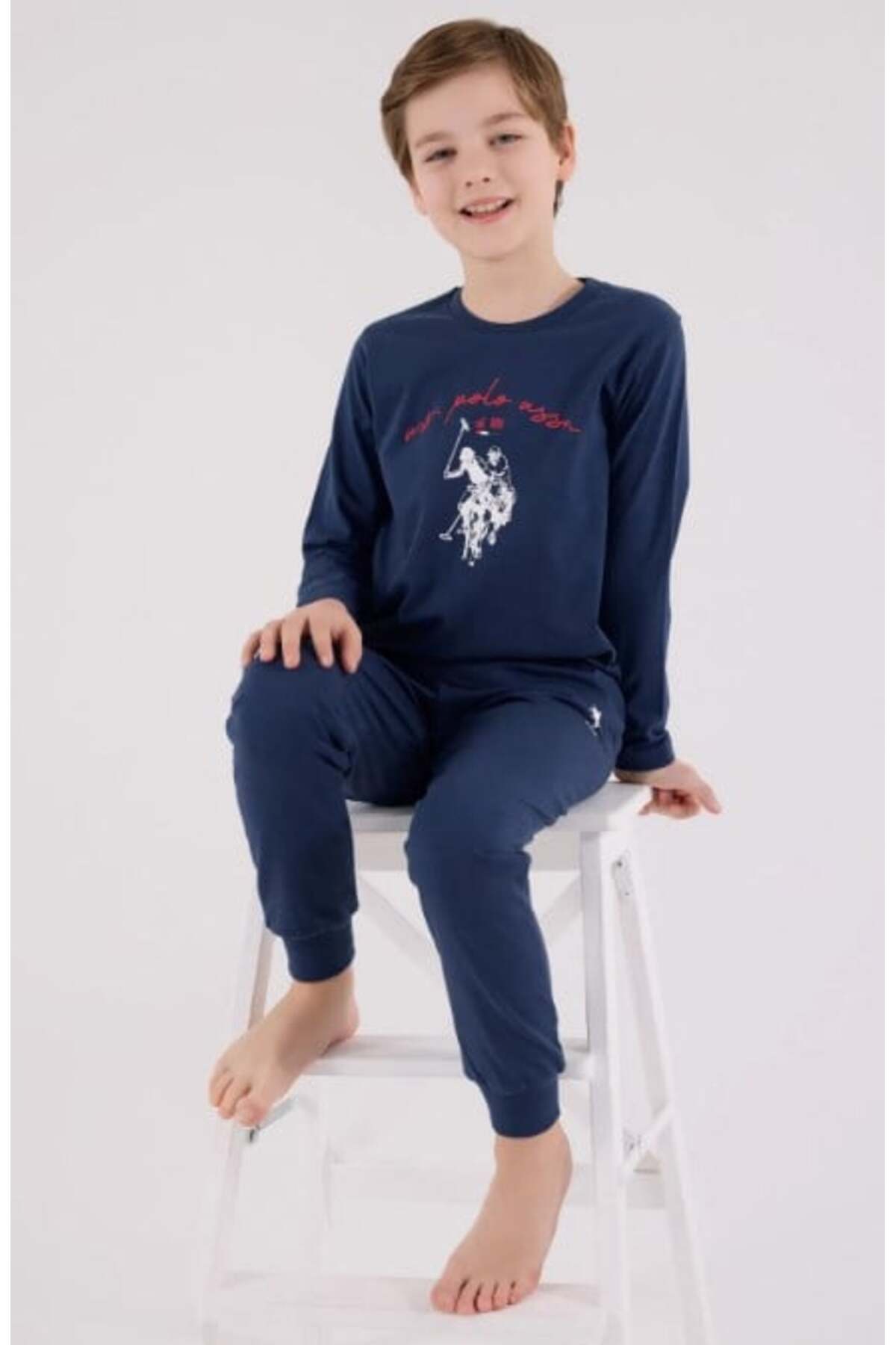 ست لباس خواب پسرانه U.S. Polo Assn. مدل US2233-4 — 1