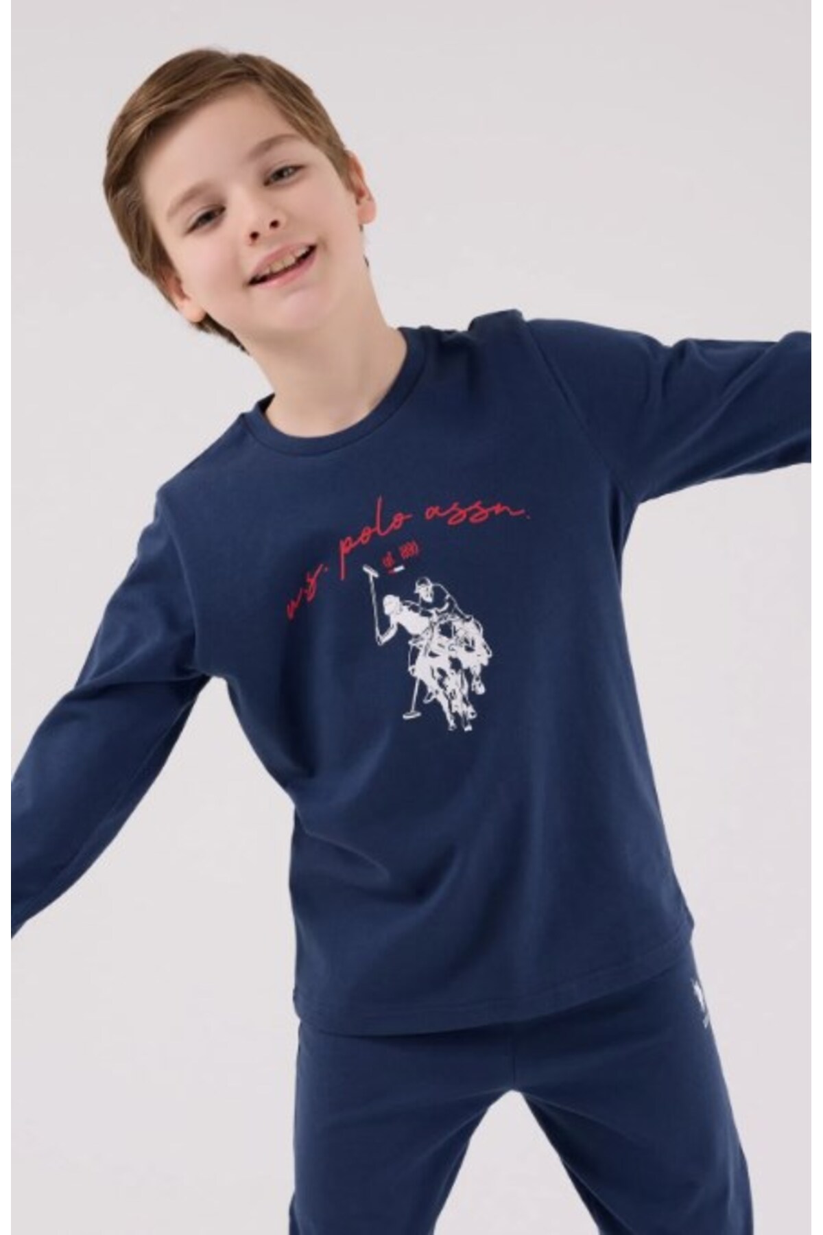 ست لباس خواب پسرانه U.S. Polo Assn. مدل US2233-4 — 4