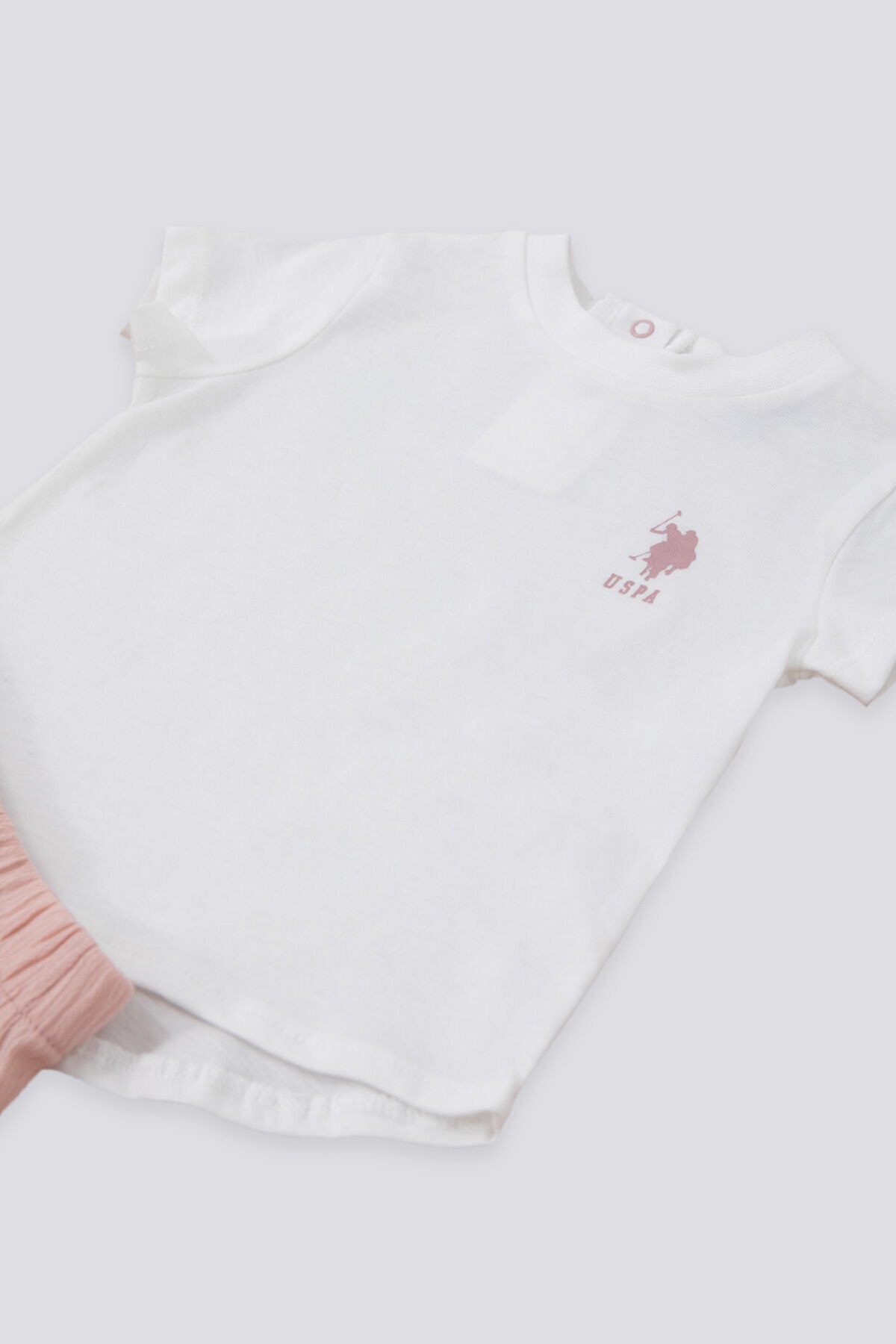 ست تی‌شرت و دامن نوزادی U.S. Polo Assn. مدل Sweet Creams — 3
