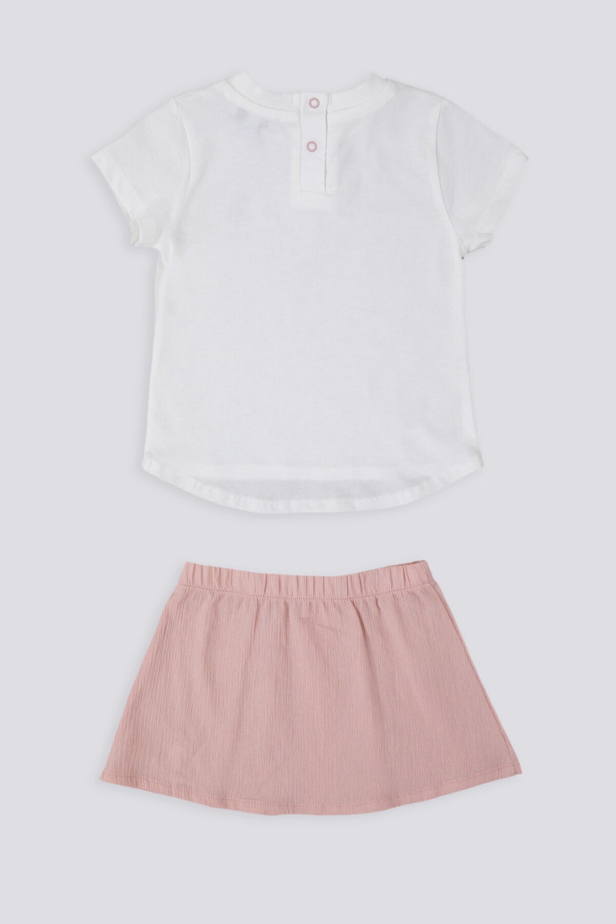 ست تی‌شرت و دامن نوزادی U.S. Polo Assn. مدل Sweet Creams — 6
