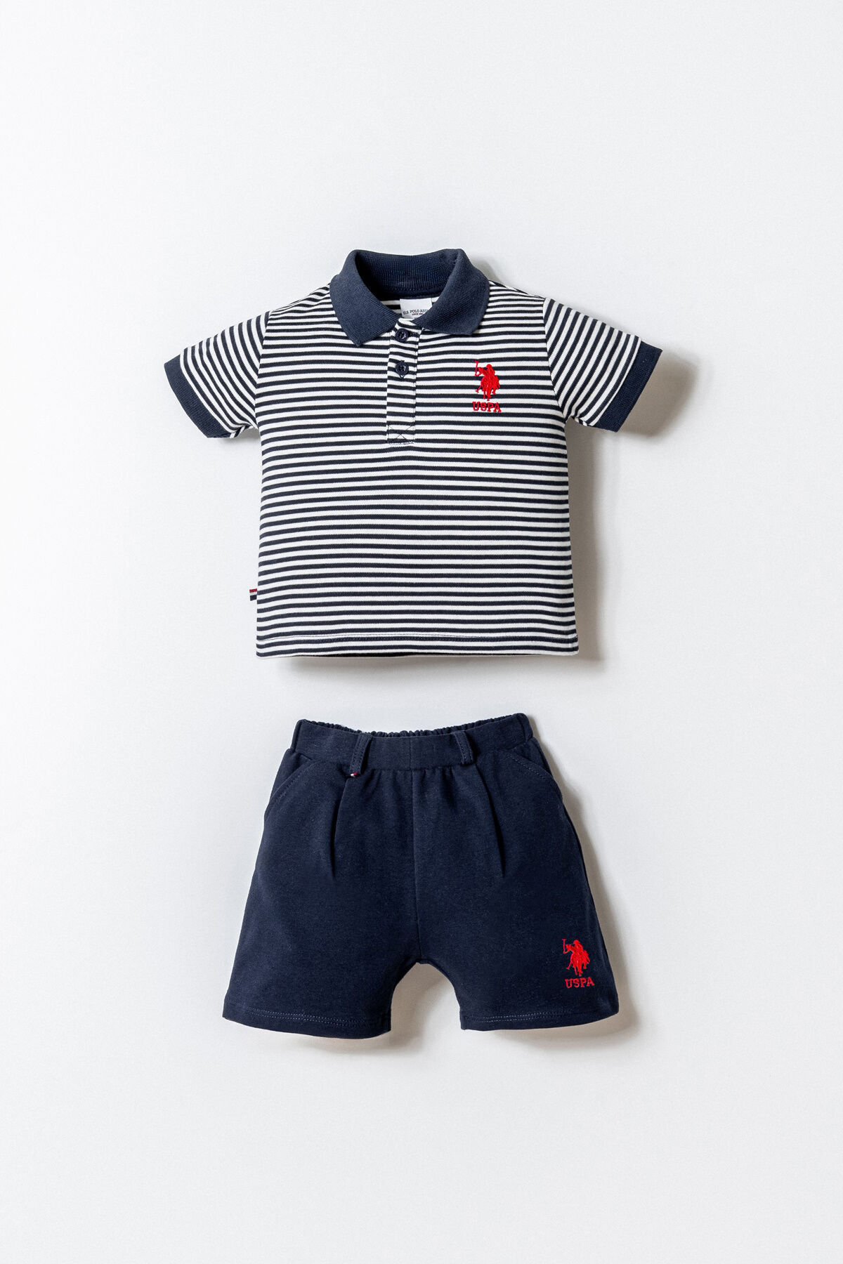 ست شلوارک نوزادی پسرانه U.S. Polo Assn. — 1