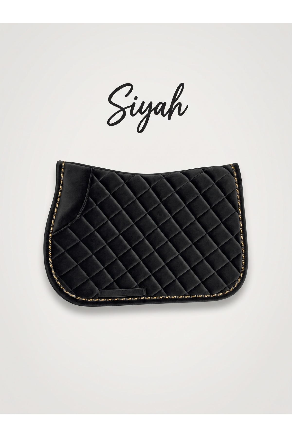 زیرزین مخملی مشکی DORAEQUINE مدل syhdra
