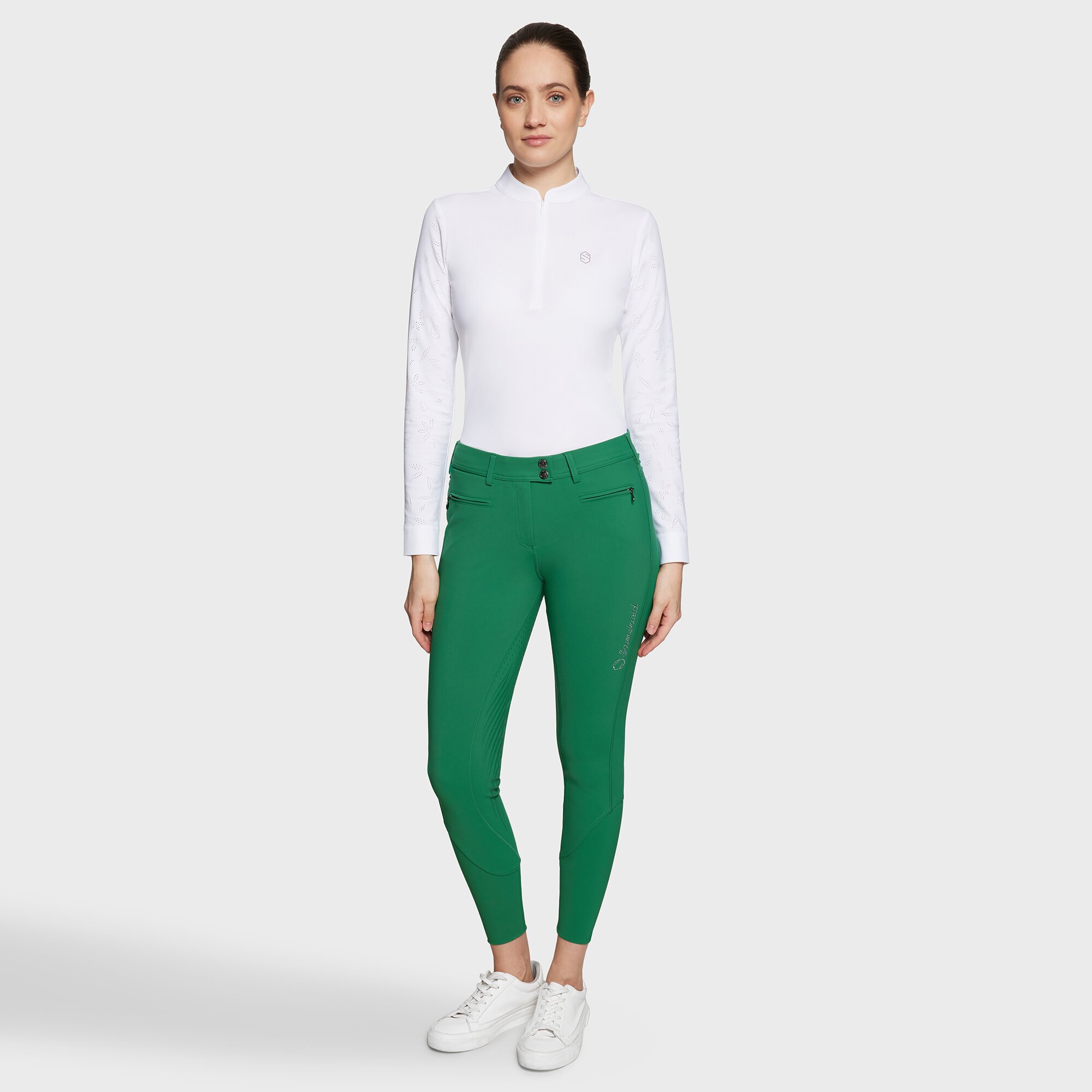 شلوار سوارکاری زنانه سمشیلد مدل Diane (+ Shamrock) — 4