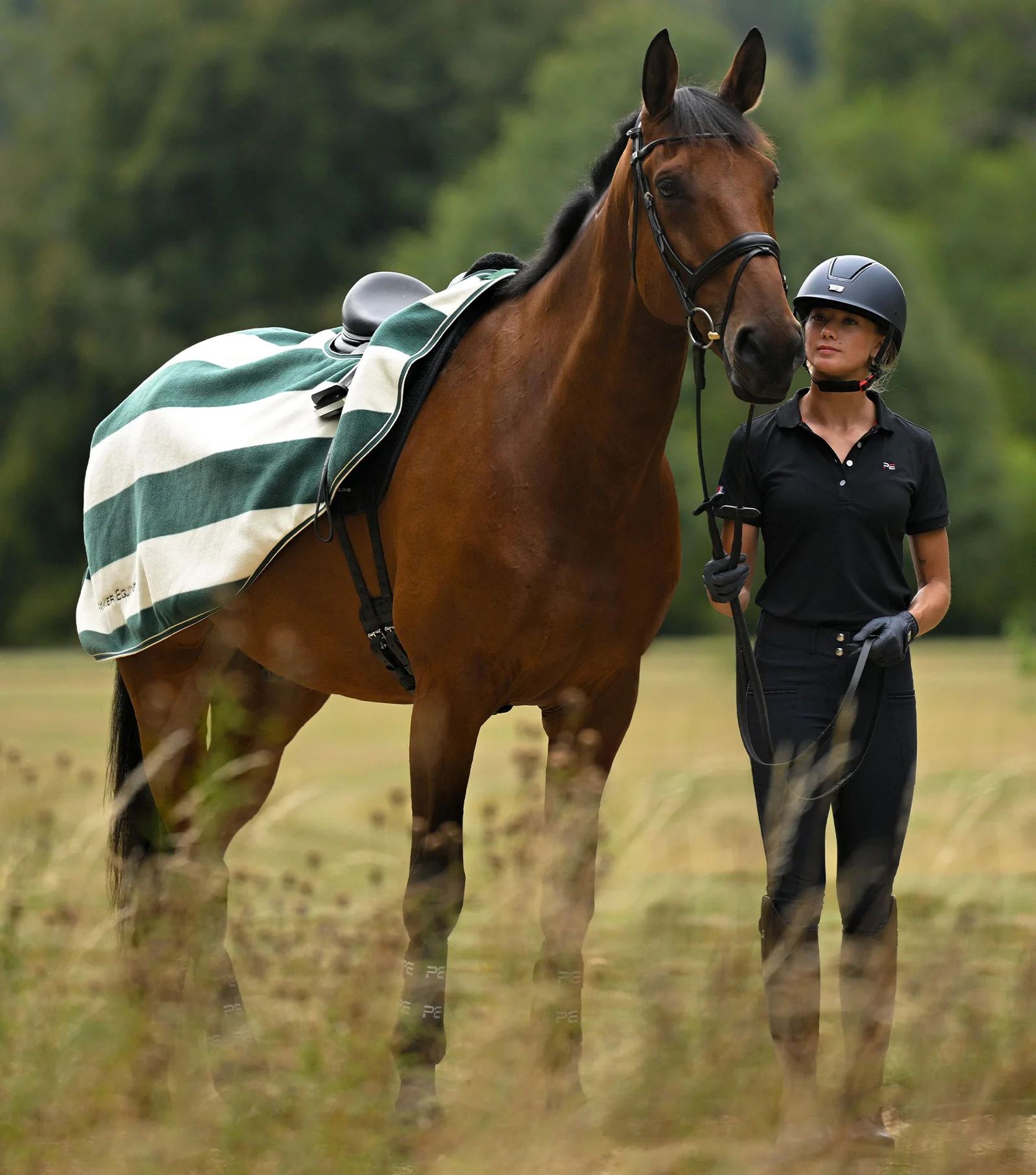 روکش تمرین Premier Equine مدل Vellus Fleece — 6