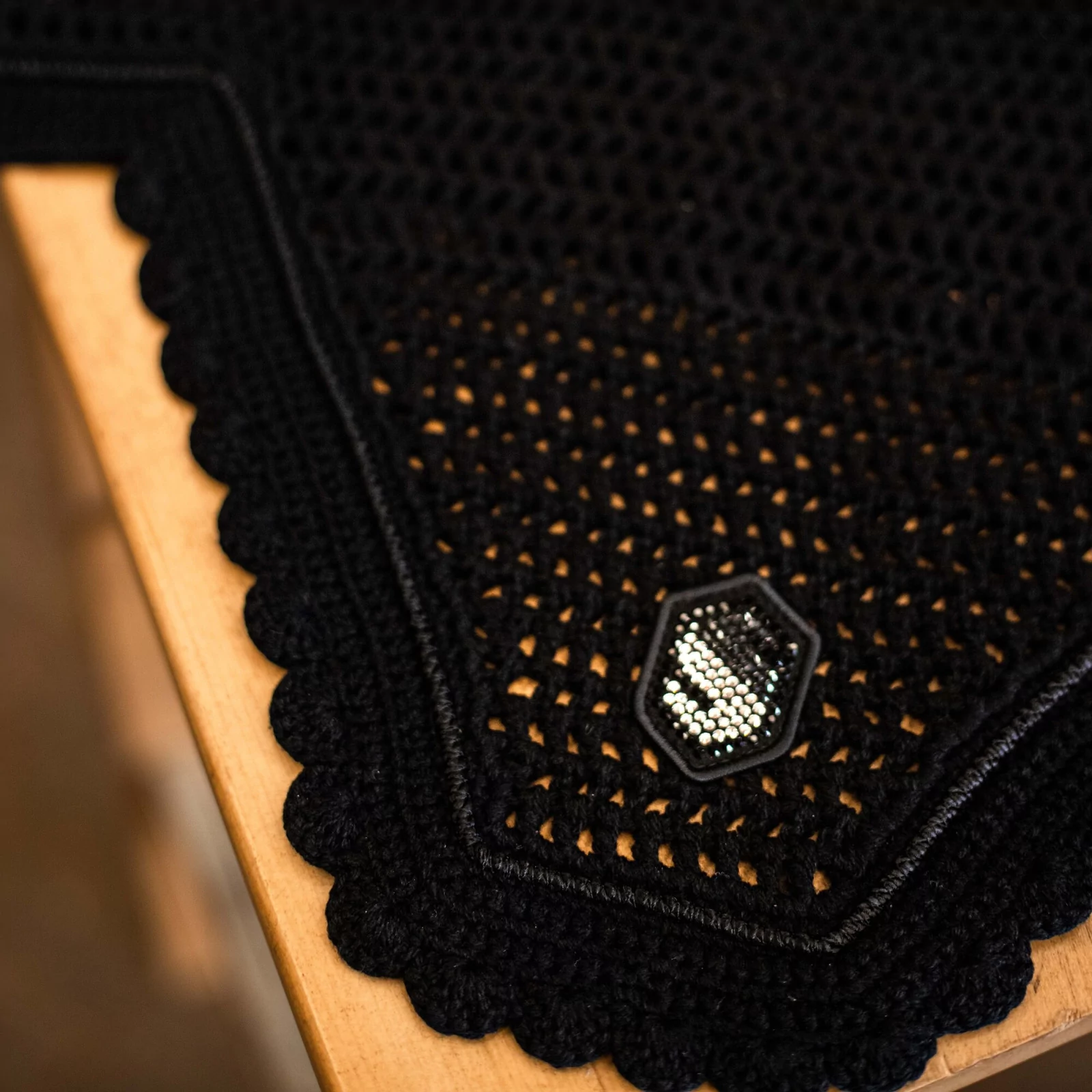 گوش گیر اسب Samshield مدل Flyshield Swarovski — 2