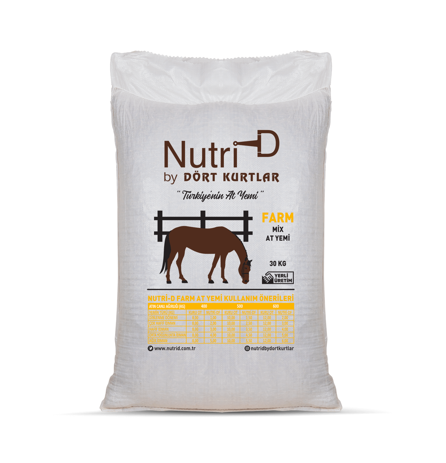 خوراک اسب Nutri-D مدل فارم میکس