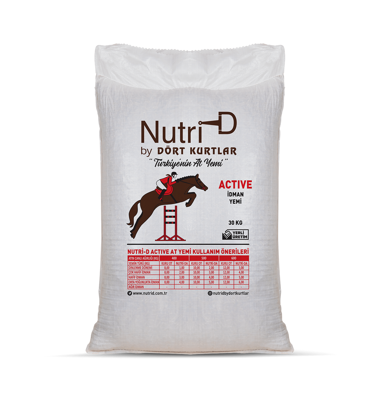 خوراک اسب Nutri-D مدل Active