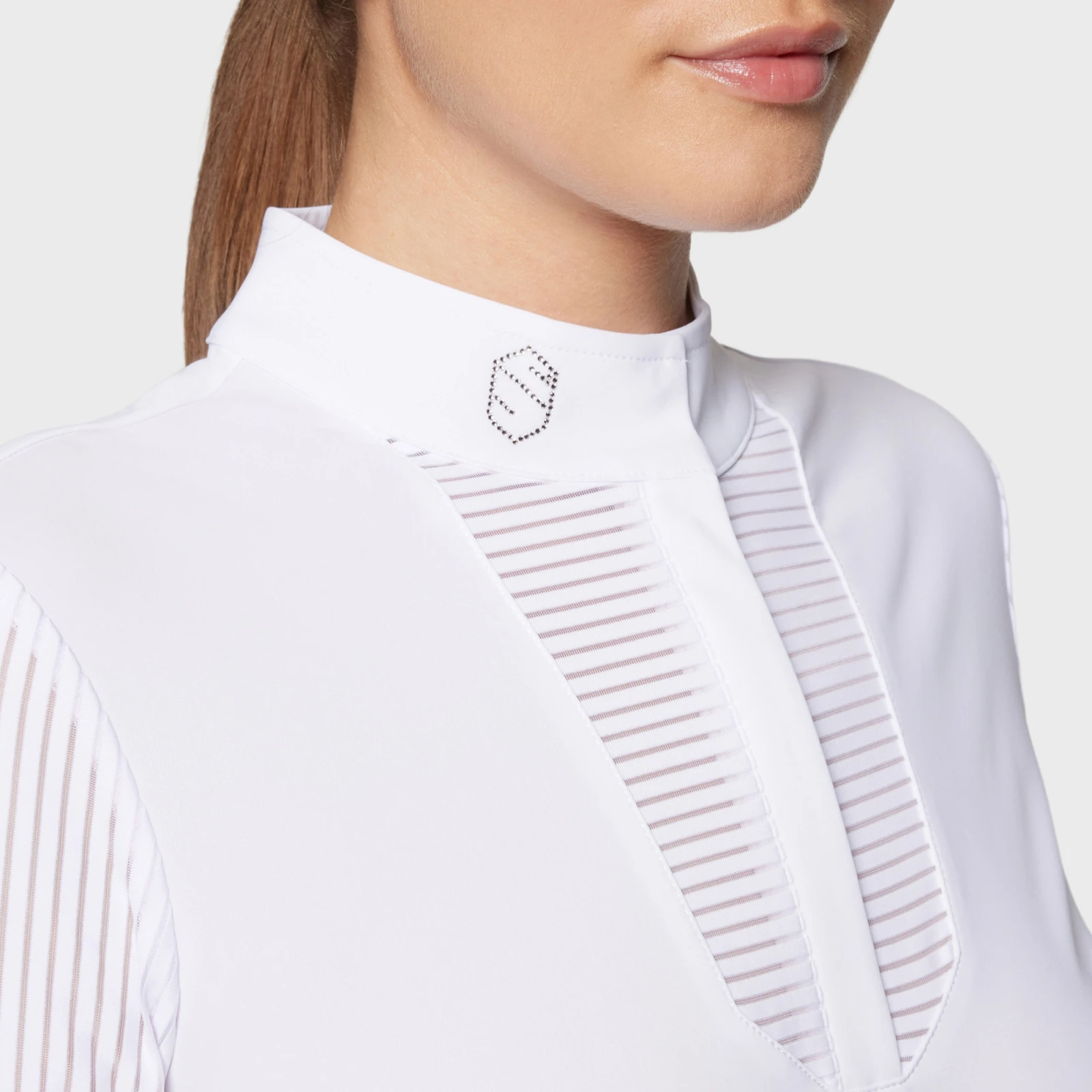 تیشرت سوارکاری زنانه Samshield مدل Faustine سواروسکی — 3